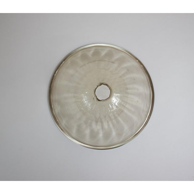 Champagne Mid-Century Champagne Murano Chandelier For Sale - Image 8 of 8