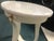 2020s Modern History Home Pair of Covington Round White Drinks Tables With Marble Top For Sale - Image 5 of 7