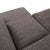 Textile Cenova Set Fabric Corner Sofa and Ottoman in Grey by BoConcept, Set of 2 For Sale - Image 7 of 18