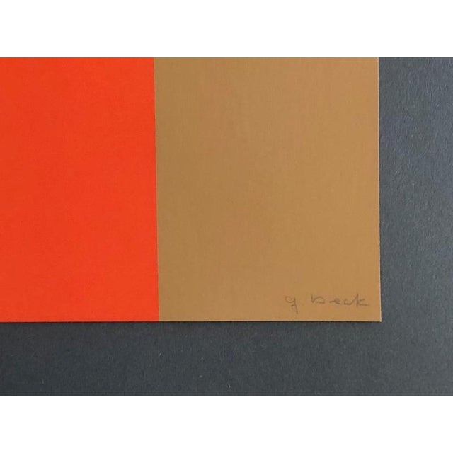 Gerlinde Beck, Untitled, 1971, Paper For Sale - Image 4 of 5