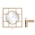 Sira Decorative Mirror For Sale - Image 9 of 11