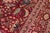 1990s Shabby Chic Nagi Pak-Persian Red/Red Wool Rug - 9'0'' X 12'7'' For Sale - Image 5 of 9