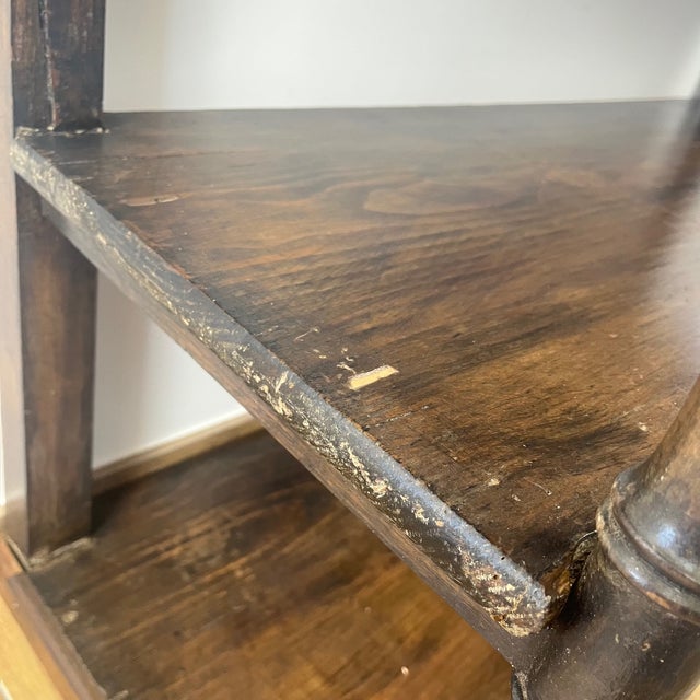 Vintage Wood Console Table, 1920s For Sale - Image 15 of 18