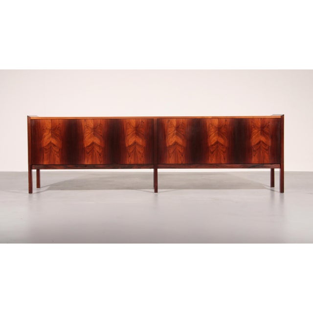 Wooden Sideboard by Arne Hovmand Olsen for Mogens Kold, Denmark, 1960 For Sale - Image 3 of 18