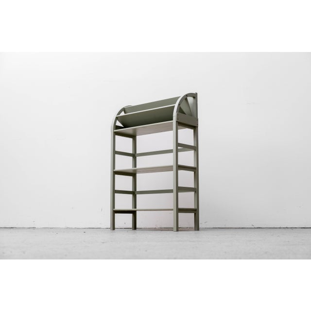 Blue Bauhaus Bookshelf from Fischel, 1915 For Sale - Image 8 of 13