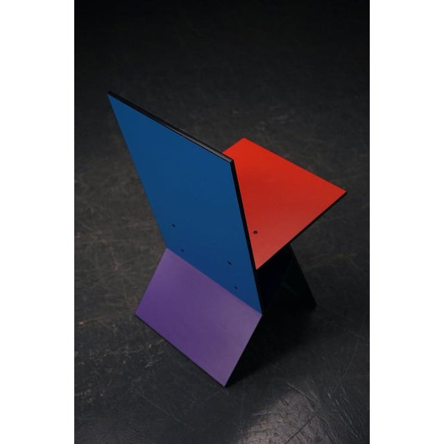 Postmodern Vilbert Side Chair by Verner Panton, 1990s For Sale - Image 12 of 15