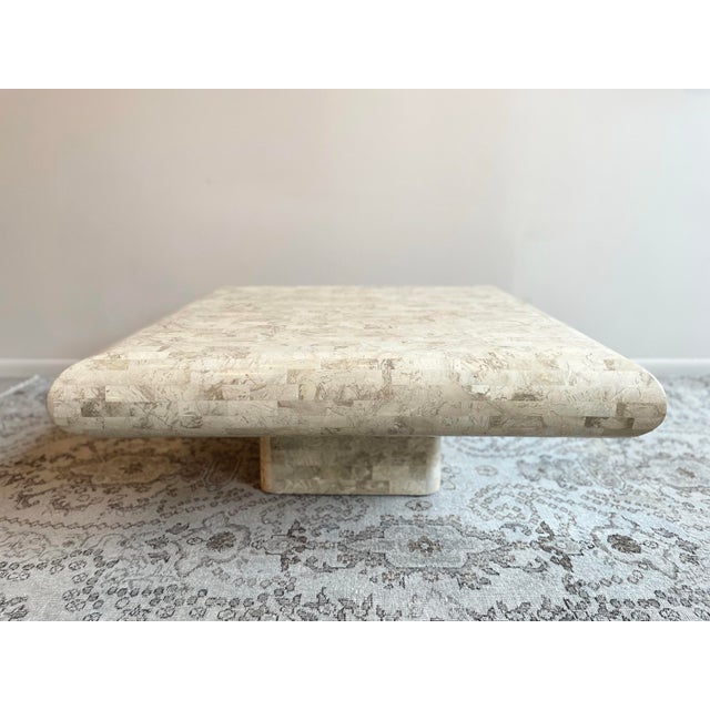 1980s Vintage Maitland Smith Tessellated Stone Coffee Table Postmodern For Sale In Chicago - Image 6 of 6