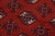 2000 - 2009 Turkmen Rug 10’1” X 12’6” Red Wool Vintage Tribal Hand-Knoted Carpet For Sale - Image 5 of 14