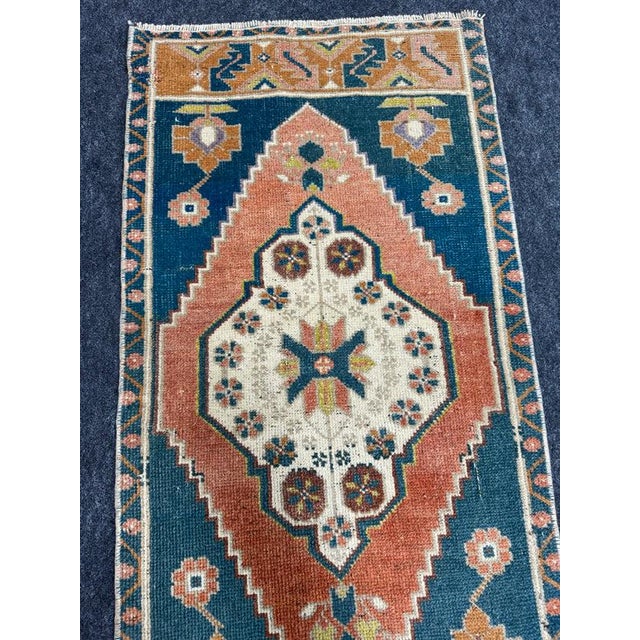 Turkish Yastik Rug 1'10" x 3'8" For Sale - Image 4 of 5