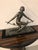 Art Deco French Art Deco Female Sculpture on Marble For Sale - Image 3 of 13