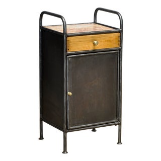 Nightstand with Marble Top, 1920s For Sale