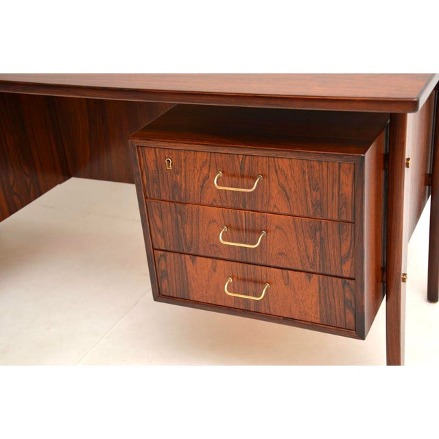 Mid-Century Modern Danish Desk, 1960s For Sale - Image 9 of 11