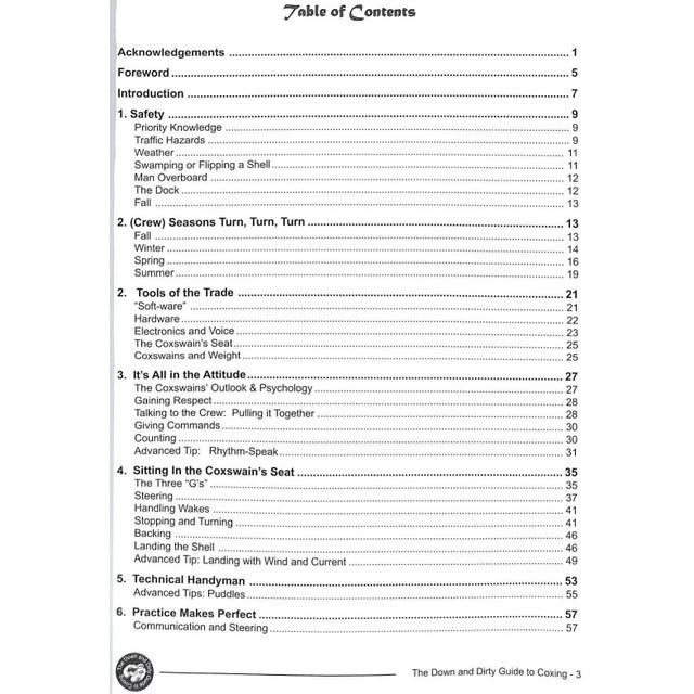 "The Down and Dirty Guide to Coxing" 2002 Kirschbaum, George D., Jr. For Sale In New York - Image 6 of 10
