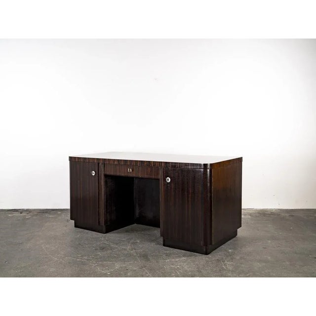 Art Deco or Bauhaus 138/995 Desk by Bruno Paul for Deutsche Werkstätten Hellerau, 1930s For Sale - Image 14 of 18