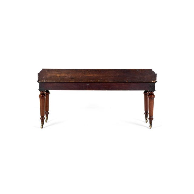 Scottish Mahogany Serving Table from John Taylor & Son Edinburgh For Sale - Image 5 of 16
