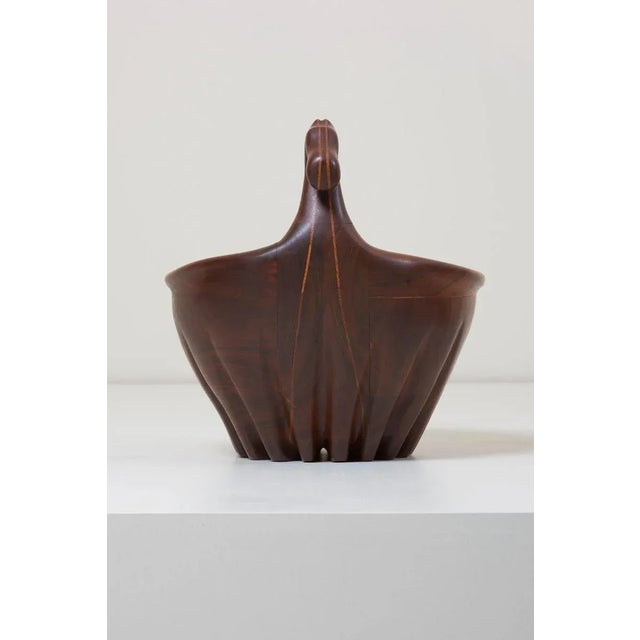 Large Bowl and Cup in Walnut by Lee Swennes, USA, 1960s, Set of 3 For Sale - Image 11 of 16