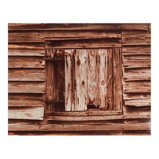 Abstract Richard Bray Old Cabin Window Photograph For Sale