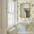 Indian Schumacher Saranda Flower Wallpaper in Marigold - 10 Yards For Sale - Image 3 of 4