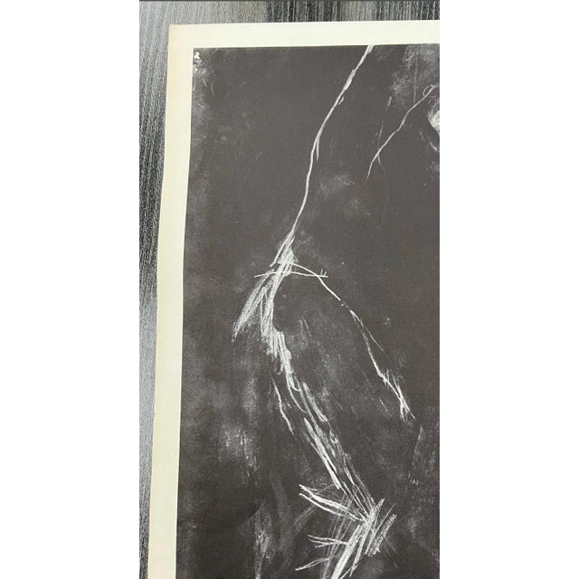 Mid-Century Modern 1970s Vintage Nathan Oliveira Poster From Stanford University Exhibition Print For Sale - Image 3 of 7