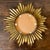 Mid 20th Century Vintage Brass Sunburst Mirror For Sale - Image 5 of 5
