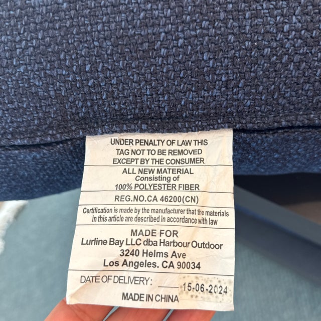 Harbour Pacific Aluminum Collection Sectional, Set of Three For Sale - Image 12 of 12