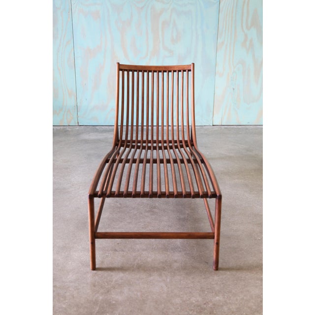 Agatha Chaise Attributed to Chistophe Pillet C. 2018 Sculpted Cherry For Sale - Image 14 of 15