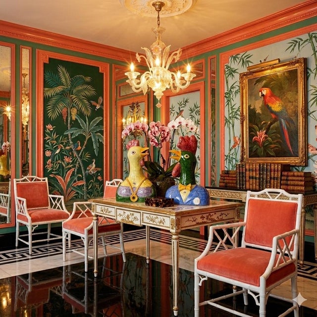 Every home needs a dash of the unexpected, and this dapper pair of hand-painted Italian ceramic busts offers exactly the...