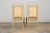 Set of Six Late 19th Century French Louis XVI Style Painted Cane Back Dining Chairs For Sale - Image 18 of 18