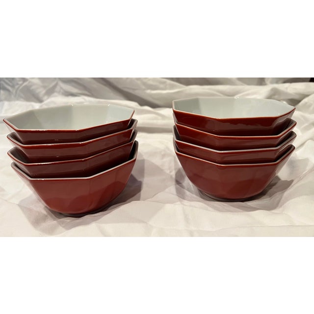 Fitz and Floyd Medaillon d'Or Terra Cotta Dinner Service for 8 - 57 Pieces For Sale - Image 15 of 16