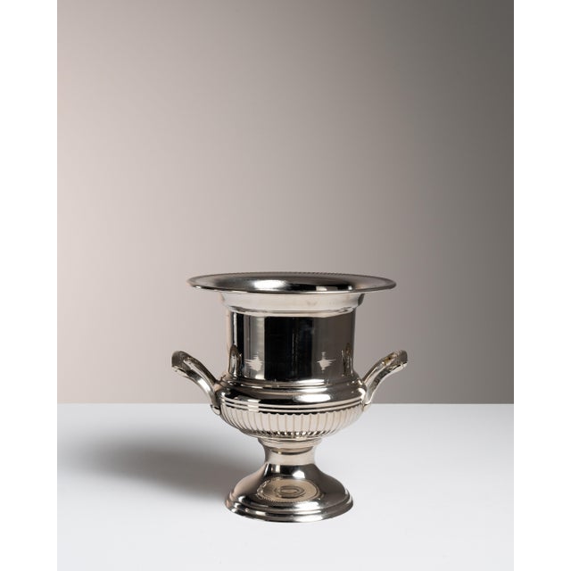Mid 20th Century France Neoclassical Silver Ice Bucket For Sale - Image 13 of 15