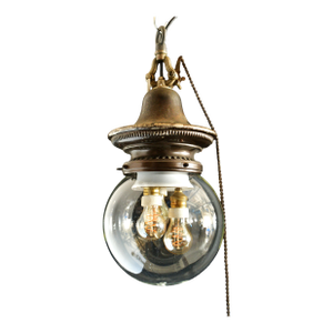 19th Century Welsbach Gas Pendant From Chimera Watts