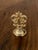 Mid 20 th c bronze peace sign.