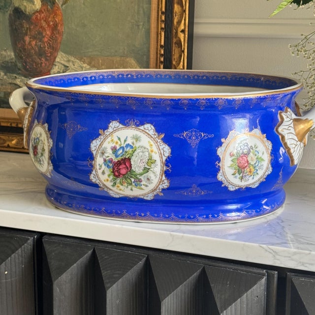No chips no cracks. In excellent condition. Vibrant colors. Immerse your space in the opulent aesthetic of a historic...