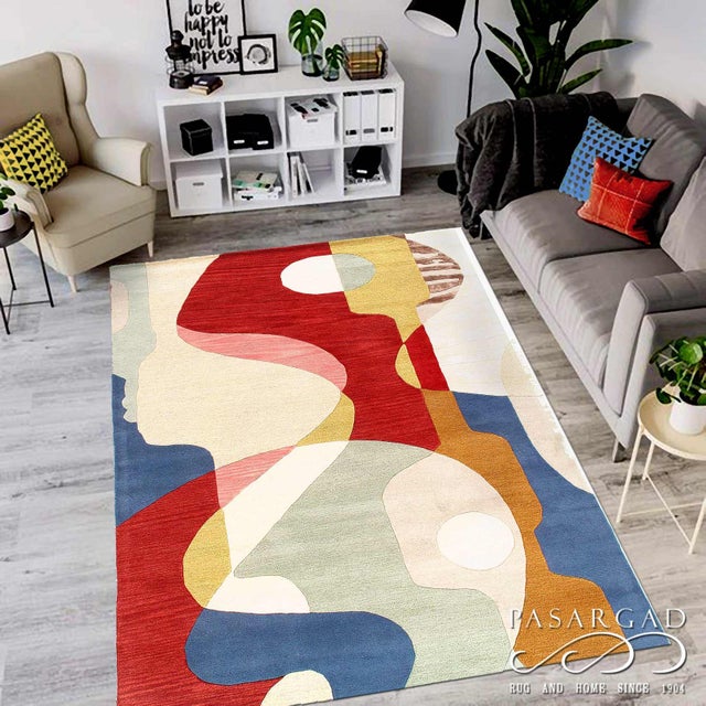 This contemporary / Abstract rug is from the Modern collection and features a beautiful classic. These rugs bring modern...