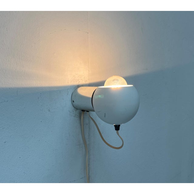 Mid-Century Swiss Minimalist Space Age Magnet Table Lamp, 1960s For Sale - Image 11 of 18