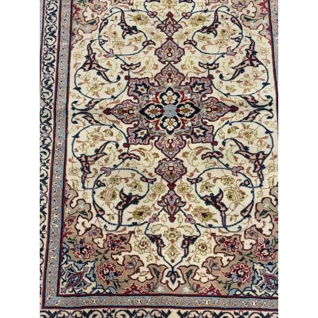 Pasargad DC Super Fine Hand Knotted Silk & Wool Rug For Sale - Image 13 of 16