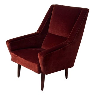 Mid-Century Danish Lounge Chair by Jørgen Ryesberg for Polstrer Møbelfabrik, Denmark 1960s For Sale