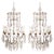 French Seven Branch Cut-Crystal Wall Lights, 1860, Set of 2 For Sale - Image 13 of 13