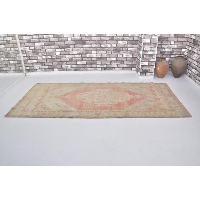 Turkish Antique Anatolian Living Room Rug For Sale - Image 3 of 10