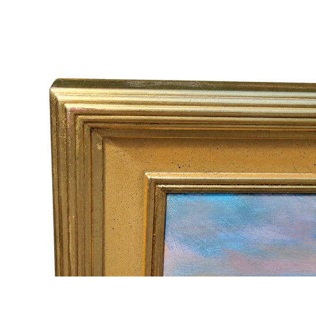 Coastal Dennis Sheehan “Shore Stroll, Evening” Original Tonalist Coastal Oil Painting For Sale - Image 3 of 14