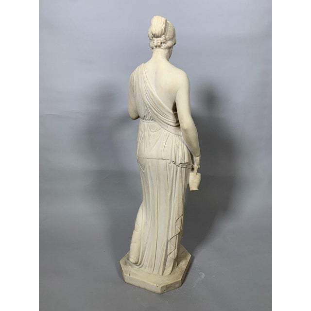 19th Century French School of the 19th Century, after Berthel Thorvaldsen (1770 – 1844) “Hebe” For Sale - Image 5 of 11