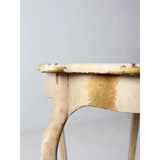 Antique French Provincial Side Table For Sale - Image 10 of 13