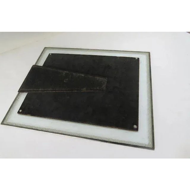 Silver Overlay and Cut Glass Picture Frame For Sale In Denver - Image 6 of 7