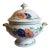 Vintage Villeroy & Boch Amapola Germany Embossed Floral Round Lidded Soup Tureen For Sale