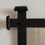 French Mid 20th Century France Black Iron Mirror For Sale - Image 3 of 7