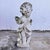 1950s White Graniglia Statue Putto For Sale - Image 5 of 7