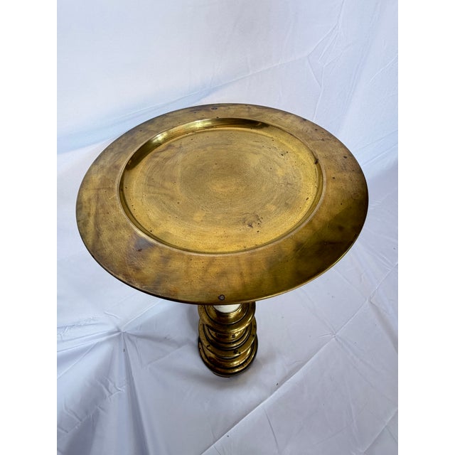 2020s A Pair of Lamp Base Side Table For Sale - Image 5 of 13