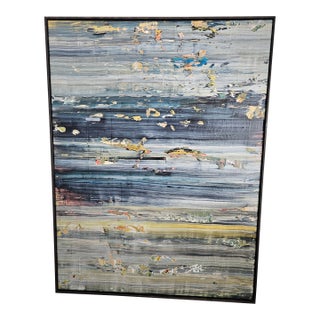 "Gemstones" Contemporary Original Acrylic Painting on Canvas by Evelina Cole For Sale