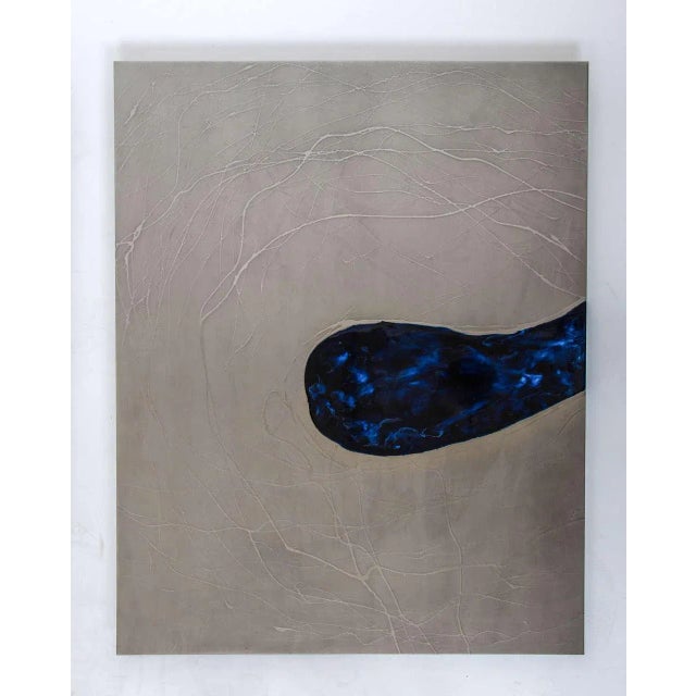 Etched Metal Paintings, 1980s, Set of 2 For Sale - Image 3 of 6