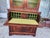 Antique Secretary With Glass From Cabinet For Sale - Image 4 of 5